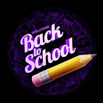 Back To School Design Stock Illustration