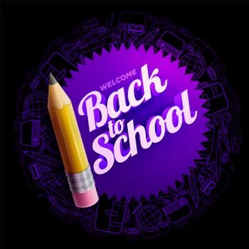 Back To School Design Stock Illustration