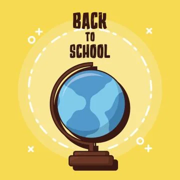 Back to school design Stock Illustration