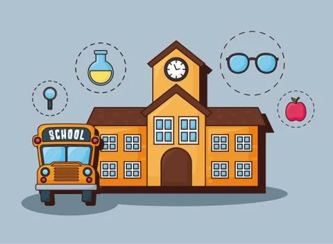 Back to school design Stock Illustration