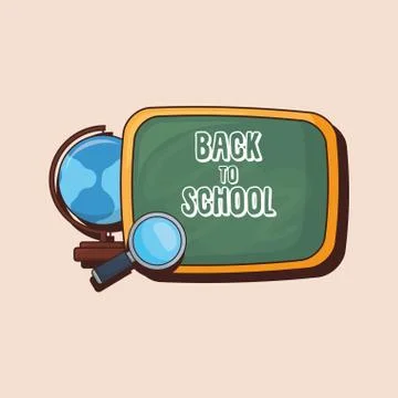 Back to school design 스톡 일러스트