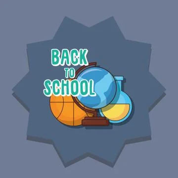 Back to school design Stock Illustration