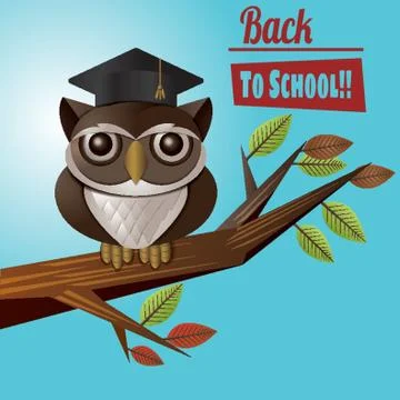 Back to school design Illustrazione stock