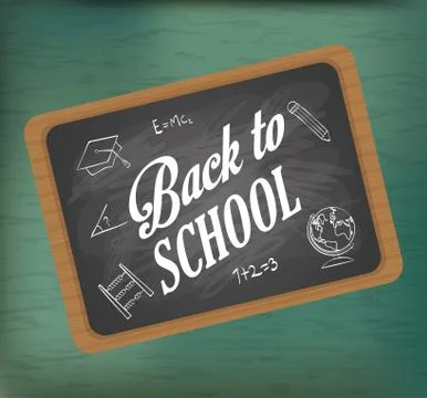 Back to school design. Study icon. Draw illustration , vector Illustrazione stock