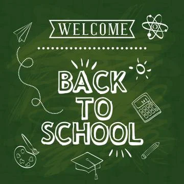 Back to school design. Study icon. Draw illustration , vector Stock Illustration