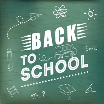 Back to school design. Study icon. Draw illustration , vector Stock Illustration