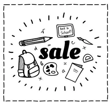 Back to school design typographic quotes Stock Illustration