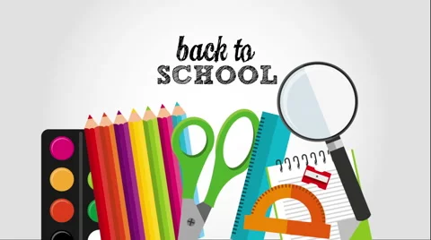 back to school design, Video Animation | Stock Video | Pond5