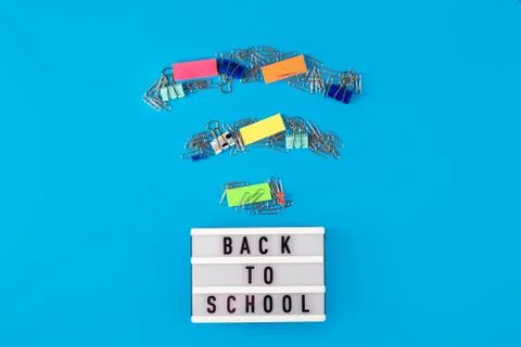 Back to School - Distance Learning During a Pandemic Stock Photos