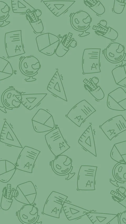 Back to School Doodle Pattern - A Fun and Educational Design. Stock Footage 322986285