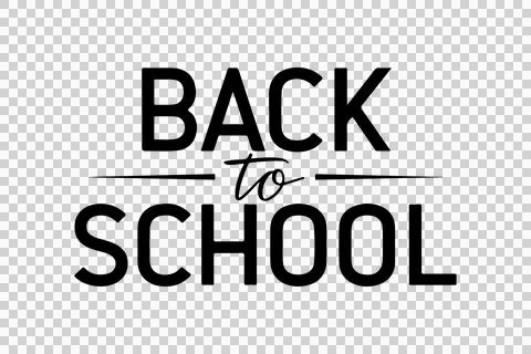 Back to school editable text effect Stock Illustration
