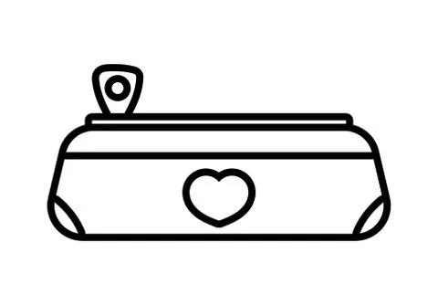 Back to school education pencil case accessory icon 스톡 일러스트