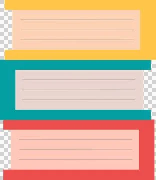 Back to school elements Stock Illustration