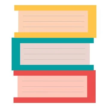 Back to school elements Stock Illustration