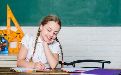 Back to school on first of september. Hooked on learning. Accelerating into Stock Photos
