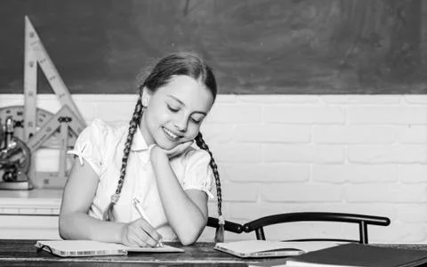 Back to school on first of september. Hooked on learning. Accelerating into Stock Photos