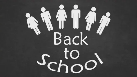 Back to School Video stock 89376078