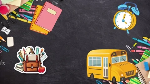 Back to school Stock Footage 296974484