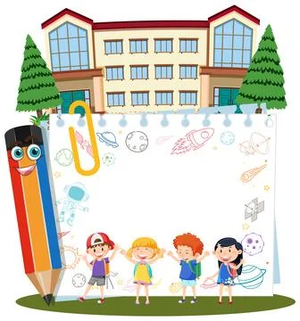 Back to School Fun Ilustración de archivo