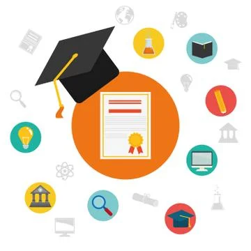 Back to school graphic 스톡 일러스트