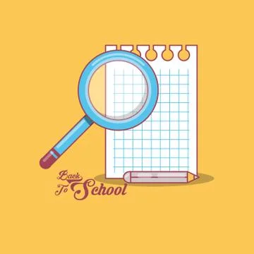 Back to school icon Stock Illustration