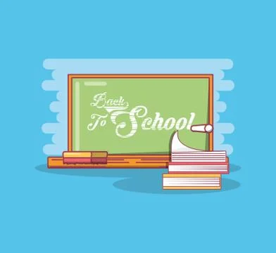 Back to school icon Stock Illustration