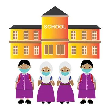 Back to school icon Ilustración de archivo