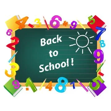 Back to school Stock Illustration