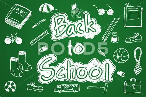 Back to school Stock Illustration