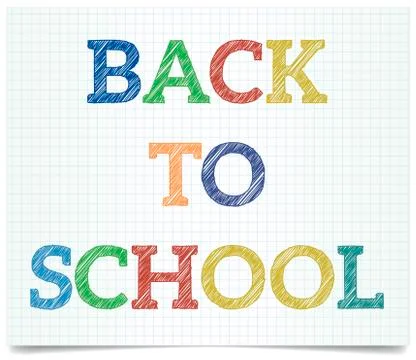 Back to school Stock Illustration