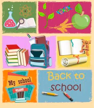 Back to school Stock Illustration