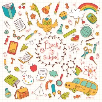 Back to school Stock Illustration