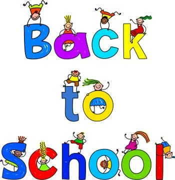 Back to School Ilustração Stock