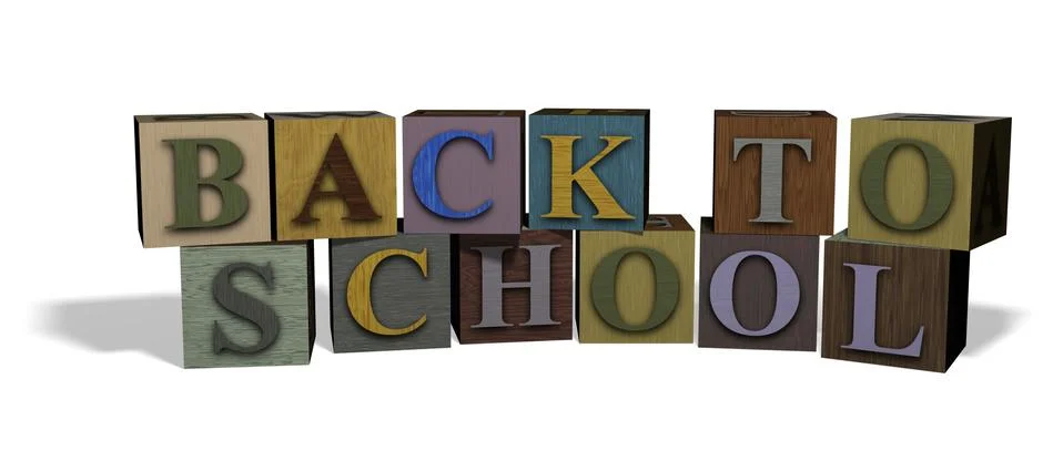 Back to school Illustrazione stock