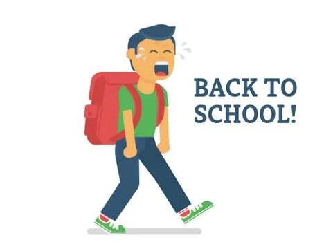 Back to school Illustrazione stock