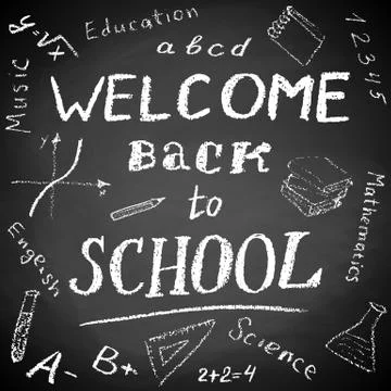 Back to School Illustrazione stock