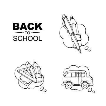 Back to school Stock Illustration