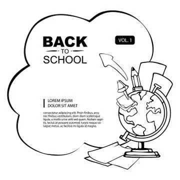Back to school Stock Illustration