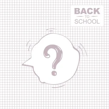 Back to school Illustrazione stock