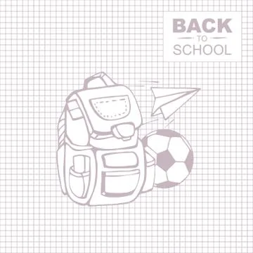 Back to school Stock Illustration