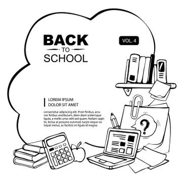 Back to school Stock Illustration