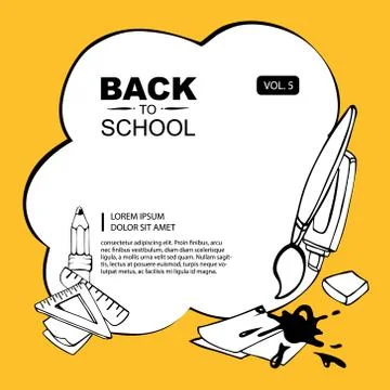Back to school Stock Illustration