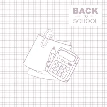 Back to school Stock Illustration