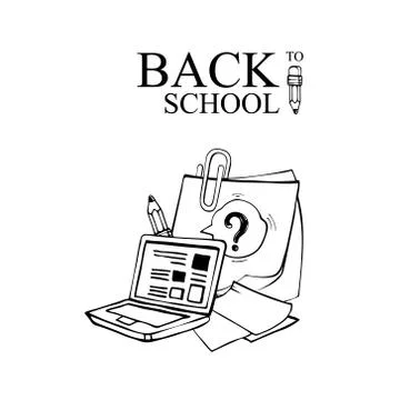 Back to school Stock Illustration