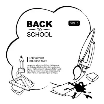 Back to school Stock Illustration