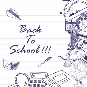 Back to School Stock Illustration