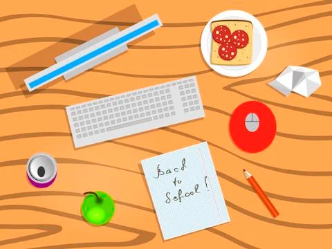 Back to School Stock Illustration