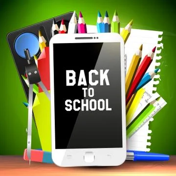 Back To School Stock-Illustration