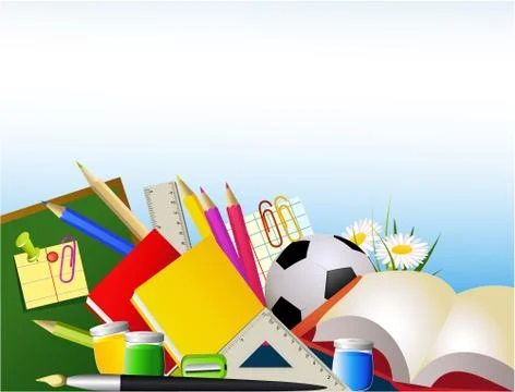 Back to school Stock Illustration