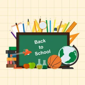 Back to school Stock Illustration